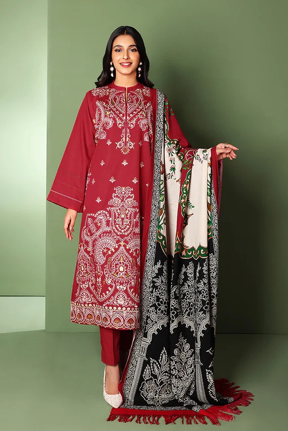 42205003-Embroidered 3PC